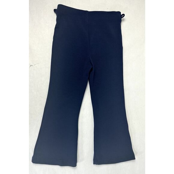 Vintage 1990s Flare Pants Navy Blue Byer California Made in USA - Girls Size 6 - Picture 1 of 9